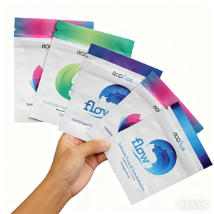 Custom Food <strong>Packaging</strong> Digital Printed Mini Capsule <strong>Pill</strong> <strong>Packaging</strong> Resealable Plastic Ziplock Bags - Product Image 6