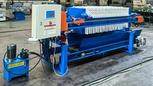 Uygun basit çalışma ile otomatik plaka-çerçeve tipi filtre presi yeni durum eşleşen konveyör bant - Product Image 3