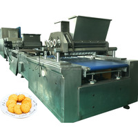 200kgs/h ligne de production de biscuits de déposant de coupe de fil entièrement automatique prix de la machine de fabrication de biscuits