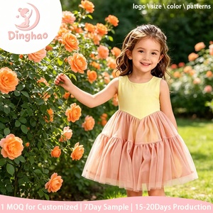 Vestido Deportivo Ligero DH ODM para Niñas, Vestido Transpirable para Niños, Ropa Deportiva Juvenil para Jugar, Venta al Por Mayor - Product Image 1