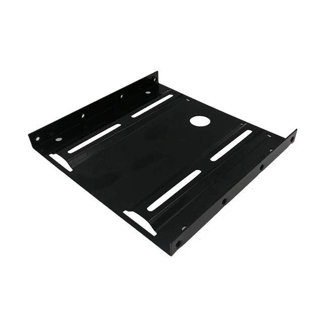 Custom Stamped Sheet Metal Steel 2.5/3.5 Inch Laptop SSD HDD Bracket Adapter Mounting Bracket Hard Disk Driver Holder
