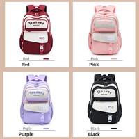 Mochila Coreana de moda con múltiples compartimentos para niñas, estudiantes de primaria y secundaria, grado 1-6, fresca, bonita, hecha principalmente en Oxford