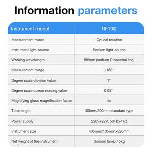 Novo Visual <span class=keywords><strong>Brix</strong></span> Refratômetro Rotação Óptica Hidrômetro Refratômetro Laboratório com Fonte de Luz LED - Product Image 6