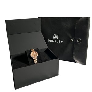 นาฬิกาชุดเดรสสุดหรูที่ทันสมัยมีกรอบเคสบางและขับเคลื่อนด้วยความแม่นยำของควอตซ์สำหรับความหรูหราในชีวิตประจำวัน - Product Image 4