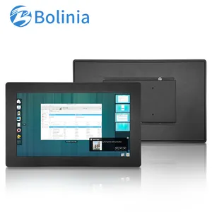 Hot Selling 15.6 Inch Lcd Monitor Met Resistief Touchscreen Metalen Case Ips 1920*1080 Tft Vga Vesa Mount Voor Industriële