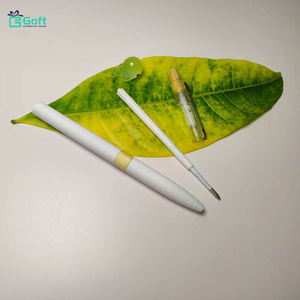 Stylo à bille en bois de bambou écologique 2026, personnalisé, revêtement en caoutchouc, toucher doux, pour la promotion - Product Image 6