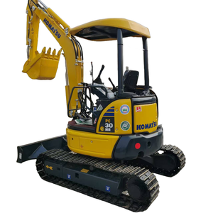 Vente flash : Mini-excavatrice d'occasion Komatsu PC30MR 3 tonnes du Japon, construction, EPA CE, petite excavatrice d'occasion, cabine ouverte - Product Image 1