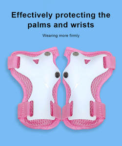 Ensemble de protections pour enfants pour le skateboard et le roller : genouillères, coudières et protège-poignets (6 en 1) pour garçons et filles - Product Image 5