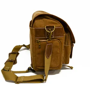 Hot Selling Leather Camera Bag Waterproof OEM Digital Bag For Camera Vintage Video Camera Bag