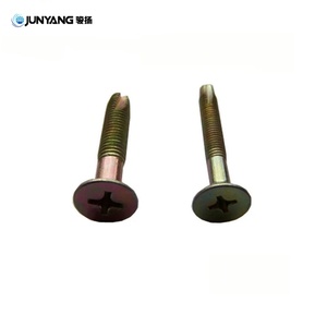 Vis de fixation au sol pour conteneurs en acier au carbone plaqué cuivre M6x45 M6x55 M6x65, vente directe usine JUNYANG, accessoires et pièces pour conteneurs - Product Image 3