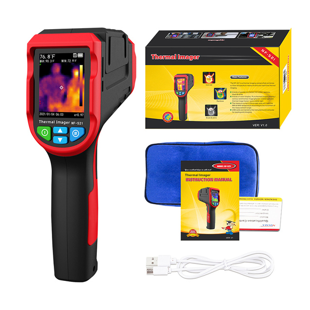 Handheld Thermal Camera 256 * 192 Multifunction Infrared Thermal Imager Guide Super-resolution