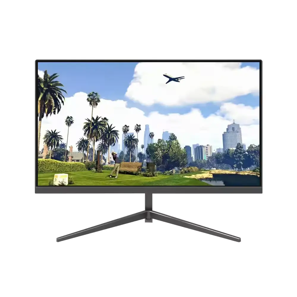 23.8 inch gaming computer monitor 165hz ips led flat panel frameless for home office use