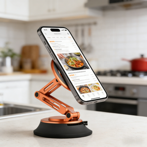 Soporte Universal para Teléfono de Coche Multiusos, Rotación de 360° para el Tablero y el Parabrisas, Fuerte Succión, Antivibraciones, Soporte Estable para Teléfono Móvil - Product Image 1