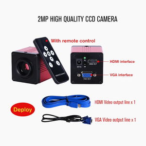 <span class=keywords><strong>Microscope</strong></span> composé numérique électronique SCIEDU Lab Biological HD Trinocular Zoom 2500X 16MP avec caméra numérique USB VAG et écran LCD LED de 10 pouces - Product Image 5