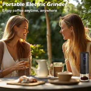 <b>Small</b> Cordless Mini Coffee Bean <b>Grinder</b> Portable USB Electric Rechargeable Coffee <b>Grinder</b> for Coffee Bean - Product Image 6