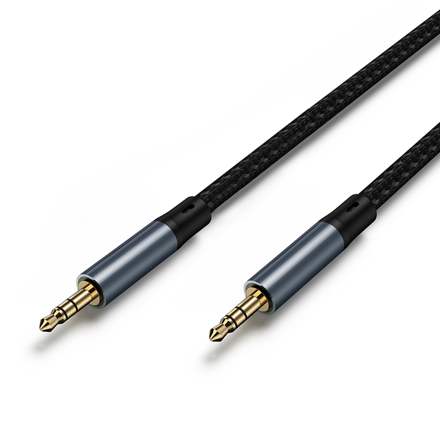 Quality Wire Diameter 5.3mm Male 3.5mm to 3.5mm TRS Audio Cable