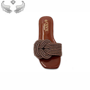 Vente en Gros : <span class=keywords><strong>Sandales</strong></span> Plates Durables à Strass pour Femmes – Légères, Vente Directe Usine - Product Image 5