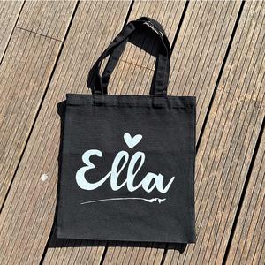 Sac fourre-tout en toile écologique de qualité supérieure avec logo personnalisé, sac de shopping haut de gamme - Product Image 4