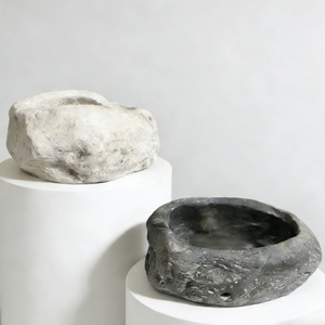 Nuovo design moderno vaso di cemento a forma di pietra, grandi <span class=keywords><strong>vasi</strong></span> per <span class=keywords><strong>piante</strong></span> da fiori per la decorazione del giardino di casa per balcone - Product Image 4