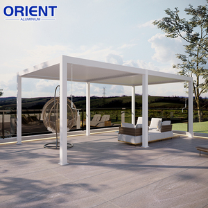 Pérgola de Aluminio con Recubrimiento en Polvo, de Alta Resistencia, para Jardín, con Estética Duradera Pérgola de Aluminio para Exteriores Moto - Product Image 5