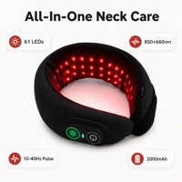 EYCO 660nm 850nm Terapi Cahaya Merah Inframerah Topi Terapi Cahaya Merah Tanpa Kabel Dapat Dipakai Sabuk/Sarung Tangan/Tangan/Leher/Lutut/Kaki/Tikar/Pembalut Terapi Cahaya Merah