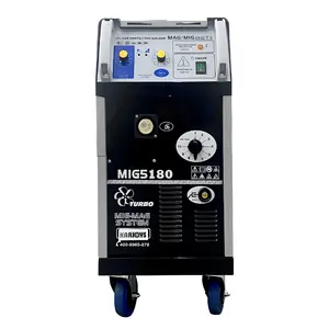 180amp alimentatore a filo Mig Mag Tig Mma saldatore in acciaio metallo Mig macchina di saldatura Inverter