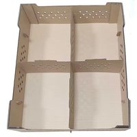 Vente en gros de papier découpé personnalisé pour transport de volaille vivante de compagnie carton ondulé boîte pour poussins