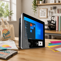 10.1 inci Layar Sentuh All-in-one Kasir Sistem POS TPV dengan Layar TFT LED