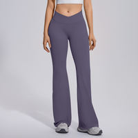 Legging olahraga yoga seamless high waisted terlaris untuk wanita