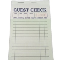 Carnets et blocs-notes autocopiants 2024 CT-G7000 pour restaurants avec papier offset