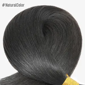 Оптовая продажа, натуральные человеческие волосы для наращивания, перуанский кератин, натуральные русские волосы