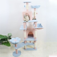 Nouvelle structure d'escalade murale pour chat, grande taille, gain de place, à usage domestique, plateforme de saut, disponible en trois couleurs