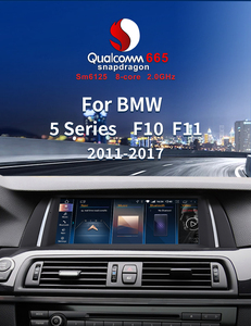 10.25 pouces nouveau Qualcomm 680 pour BMW série 5 F10 F11 F12 Android sans fil Carplay Android AUTO voiture DVD Radio lecteur stéréo - Product Image 1