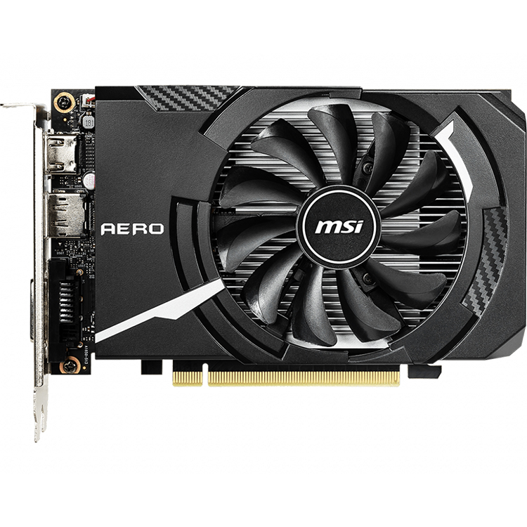 MSI NVIDIA Geforce GTX 1650 AERO ITX 4G OC - Used Gaming Card