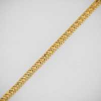 Pulsera de tenis de diamantes baguette para mujer, oro amarillo macizo de 14K, apilable con engaste de bisel, 178 piedras, 4.82ct, estilo Art Deco