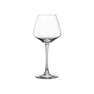 Verre à vin rouge en cristal renforcé de style européen gobelet en verre de Bourgogne de dégustation