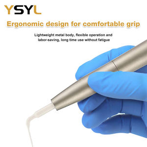 อุปกรณ์ทำความสะอาดฟันที่สำคัญอุปกรณ์ทำความสะอาดทางทันตกรรมที่มีพลังงานกังหันกำจัดคราบจุลินทรีย์ที่มีประสิทธิภาพความทนทานสูง - Product Image 3