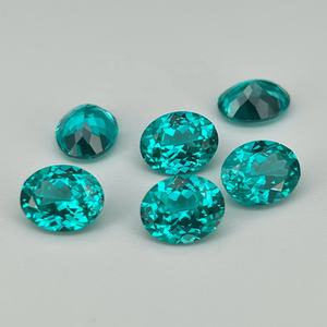 HQ GEMS 6A品質 YAG コランダム サファイア オーバル 3x5-13x18mm ラボグロウン サファイアカラー ジェムストーン ファッションリング用 - Product Image 5