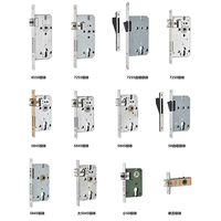 Vente en gros de cylindres de serrure de porte à mortaise en acier inoxydable de haute qualité, personnalisés, avec corps de serrure de sécurité