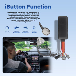 เครื่องติดตาม GPS แบบมีสายสัญญาณเตือนกันขโมยสำหรับยานพาหนะยานพาหนะมุมมองการติดตาม GT06อัจฉริยะตัวติดตามจีพีเอสสัญญาณเตือนภัย SOS แบบพกพาที่ได้รับอนุญาต iButton - Product Image 3