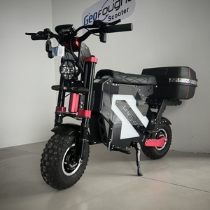 สกู๊ตเตอร์ไฟฟ้าแบบมีมอเตอร์คู่ 72V 10000W ขนาด 14 นิ้ว ระยะทาง 75-83 ไมล์ สำหรับผู้ใหญ่ ควบคุมผ่านแอพฯ  แบตเตอรี่ถอดได้ ผลิตในสหรัฐอเมริกา - Product Image 6