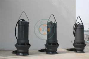 Bomba Sumergible Vertical de Flujo Axial de Gran Capacidad y Alta Calidad para Control de Inundaciones y Drenaje - Product Image 2