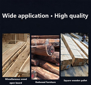 Scie à ruban diesel mobile chinoise Scie à ruban portable Scierie à bras à essence Grande roue de rabot Tête de coupe en bois - Product Image 6