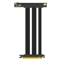 Fils haute vitesse et lignes électriques dédiées pour câble d'extension de carte Riser PCIe 5.0x16 Gpu Extender