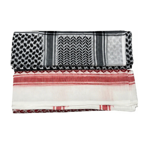 ผ้าคลุมศีรษะเคฟฟียะห์สีแดงและสีขาวแบบดั้งเดิมของซาอุดีอาระเบียสำหรับผู้ชายและผู้หญิง เหมาะสำหรับผ้าคลุมศีรษะในสหรัฐอาหรับเอมิเรตส์และตะวันออกกลาง - Product Image 5