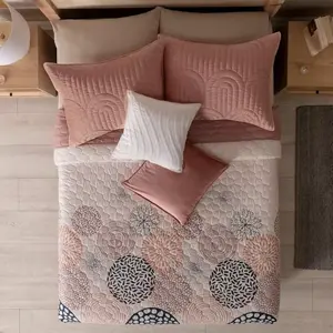 Edredón Acolchado Veneto Double View, Tamaño Matrimonial, Diseño Estampado - Product Image 4