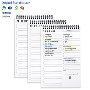 Carnet de notes Myway 2026 à spirale, 104 pages, format A5, <span class=keywords><strong>pour</strong></span> liste de tâches, écriture claire, agenda quotidien, couverture rigide, cadeau - Product Image 1
