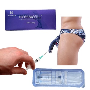 Heremefill Safe 2ml <span class=keywords><strong>Acide</strong></span> <span class=keywords><strong>Hyaluronique</strong></span> Réticulé pour <span class=keywords><strong>Injection</strong></span> de Remplissage Dermique pour l'Amélioration Masculine - Product Image 6