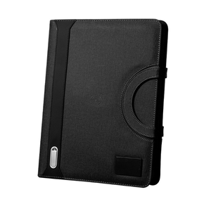 Porte-documents multifonctionnel NAIFEI avec batterie externe 8 000 mAh, charge sans fil 10 W, clé USB 16 Go, organiseur en cuir de luxe - Product Image 2