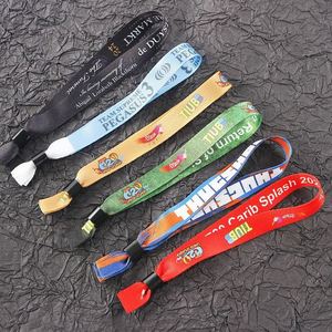 Pulsera Ajustable de Poliéster con Tela Personalizable para Conciertos, Sublimación Promocional, Pulseras Personalizables - Product Image 6